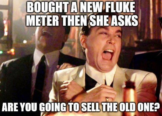YXEelectrician's tweet image. Answer = &quot;Only if you can pry it from my cold dead hands.&quot; 😁 😁 😁  #flukemeter #electriciansofinstagram #saskatoonelectrican #amplifiedelectric #photooftheday #electrician #electrical #electricianlife #construction #contractor #electricalcontractor #electricians #electricity