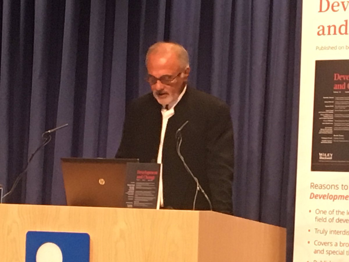 sarahcummings's tweet photo. #Development is a new name for an old #civilizing #mission says @mm1124 #DSA2019 #keynote https://t.co/K4x5neDniI