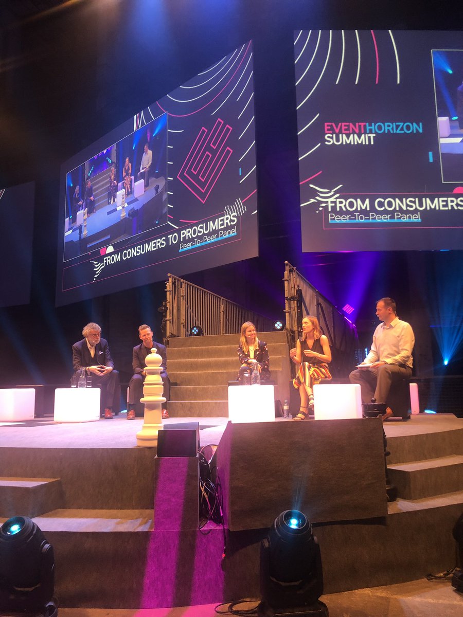 “Energy needs to become a consumer experience” - the experience with turning on a light will revive the old notion of borrowing sugar or milk from a neighbor. #EH19