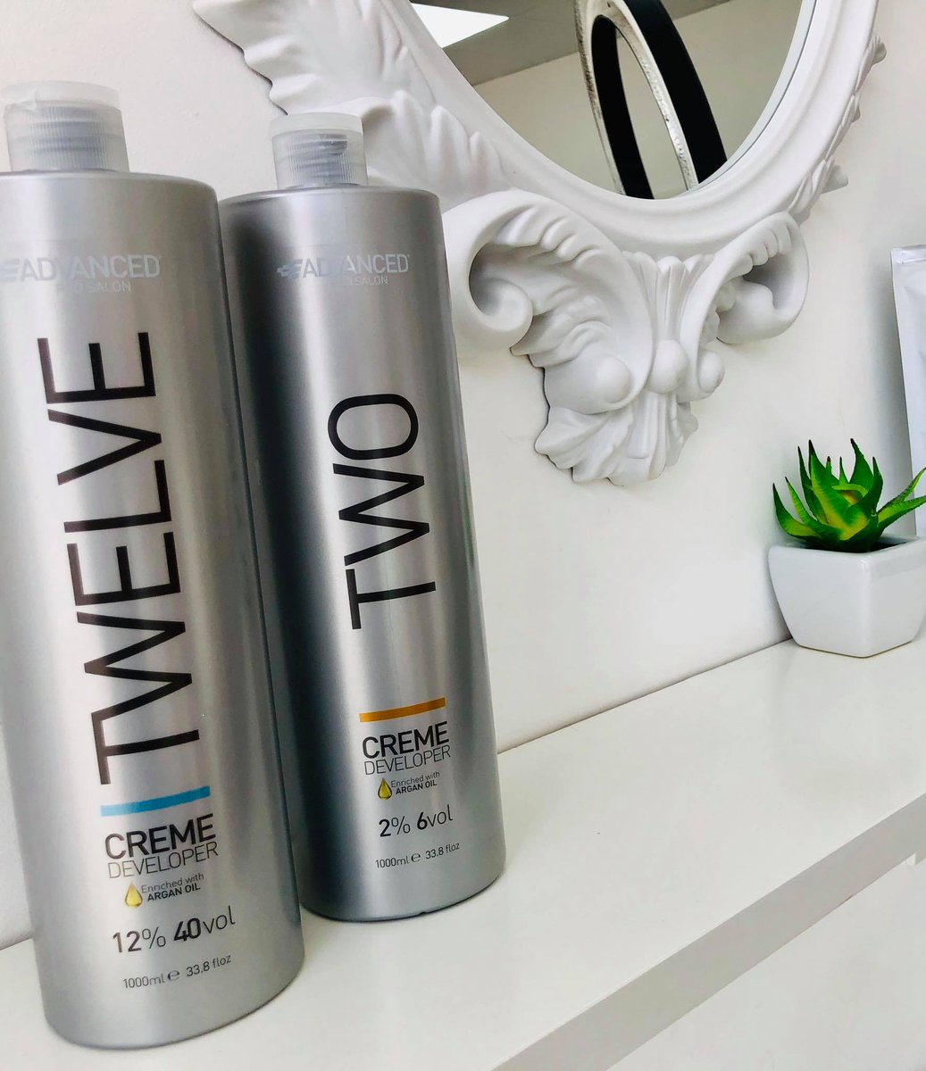 Peroxide that looks so good we’re finding it on display pride of place in salons!😍

Advanced Pro Salon Peroxide Creme Developer enriched with Argan Oil.
#hair #beauty #advancedprosalon #colourcode #salon #salons #hairsalon #hairdressing #hairdye #haircolor #haircolour #hairlove