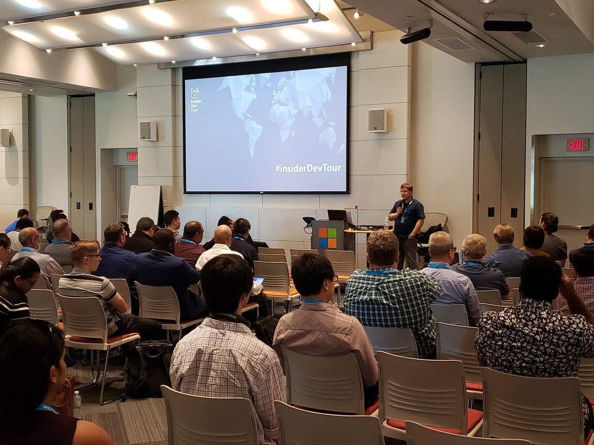 #InsiderDevTour Toronto just about to start!