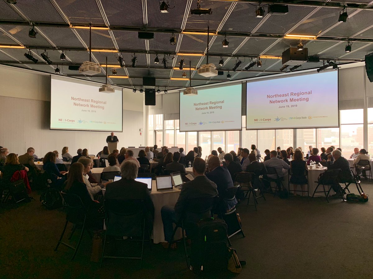 The @UNYicorps teamed up with the New England Regional Innovation Node <a href="/MIT/">Massachusetts Institute of Technology (MIT)</a> and <a href="/NYCRIN/">New York City Regional Innovation Network</a> and <a href="/venturewell/">VentureWell (inactive account)</a> for the Regional <a href="/NSF/">U.S. National Science Foundation</a> I-Corps Network Meeting.  Excited to meet some new people in this #entrepreneurship space! #icorps <a href="/Cornell/">Cornell University</a> <a href="/UofR/">University of Rochester</a> <a href="/UR_AinCenter/">UR Ain Center</a> <a href="/RITtigers/">RIT</a>