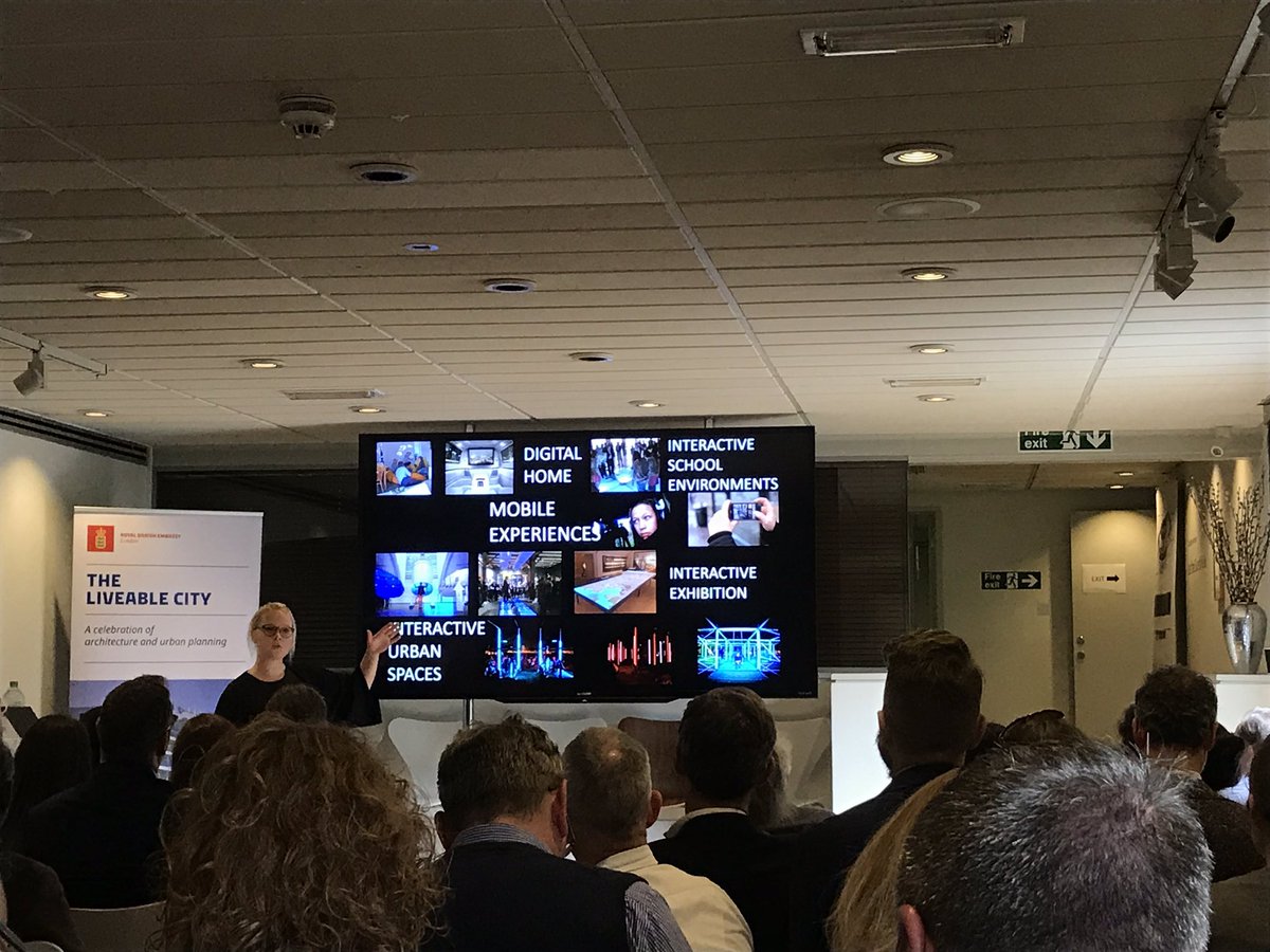 neilfreshwater's tweet photo. Next up @liselott from #AlexanderInstitute @prixbloxhub looking at installations for socialising in public spaces #LiveableCity. Liked โThe Doorโ. Maybe used with twinned cities? https://t.co/VtBj84tyYE