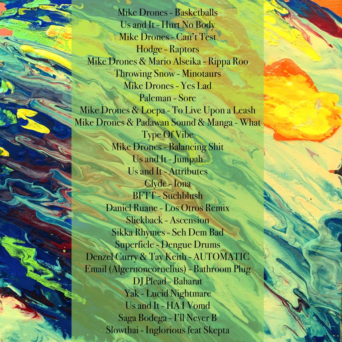 Recorded a mix at Sable Radio yesterday really happy about how it went so made a track list. Big up @_loepa for the artwork 🎨. You can listen to the show here - mixcloud.com/sableradio/mik… Big ups to Sable Radio for the absolute vibes 🔥