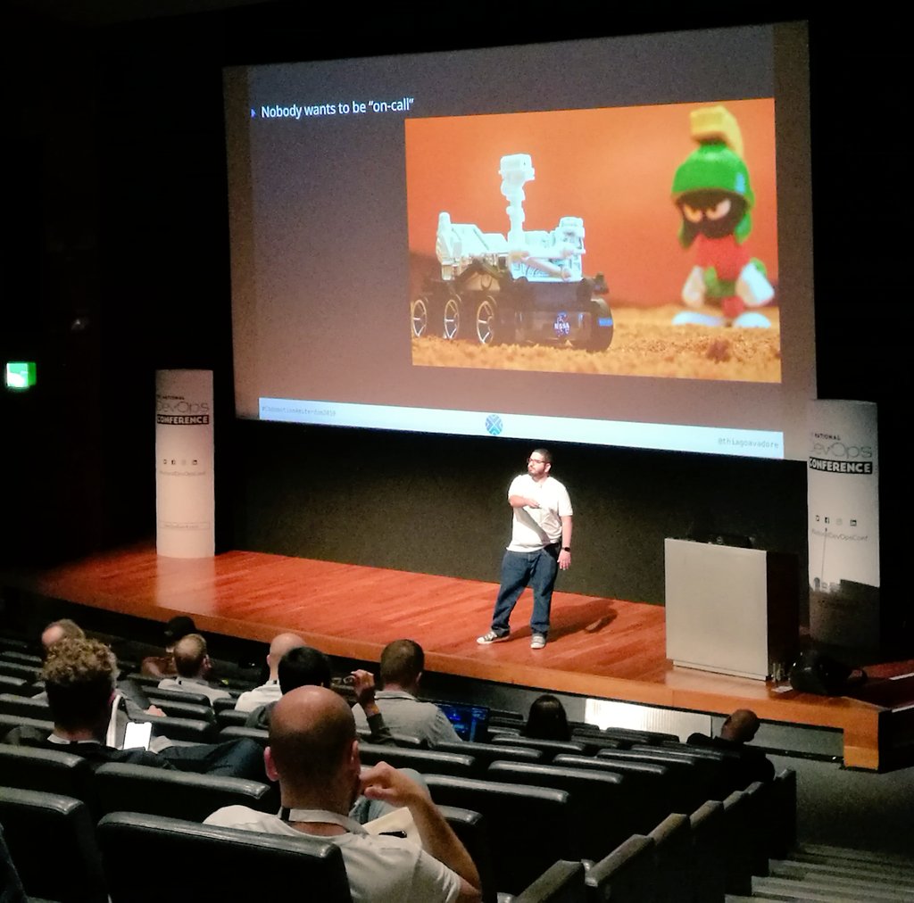DevOpsOnline's tweet photo. #AI with a #DevOps mindset – experimentation, sharing and easy deployment of #ML components, Thiago de Faria, Head of Solutions Engineering
@LINKITGroup #NationalDevOpsConf https://t.co/7jIoMbIblj