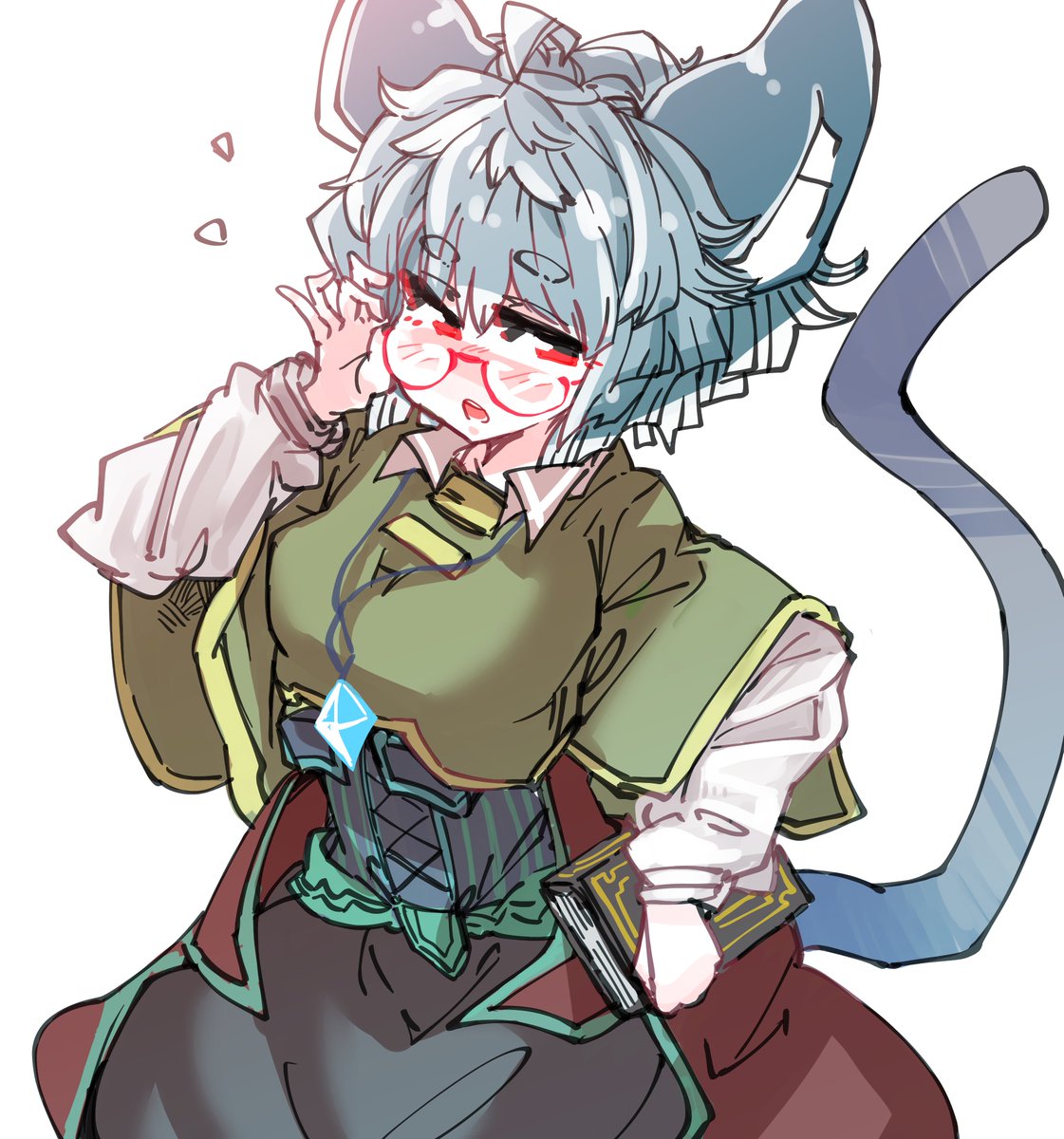 眼鏡装着ナズーリン 