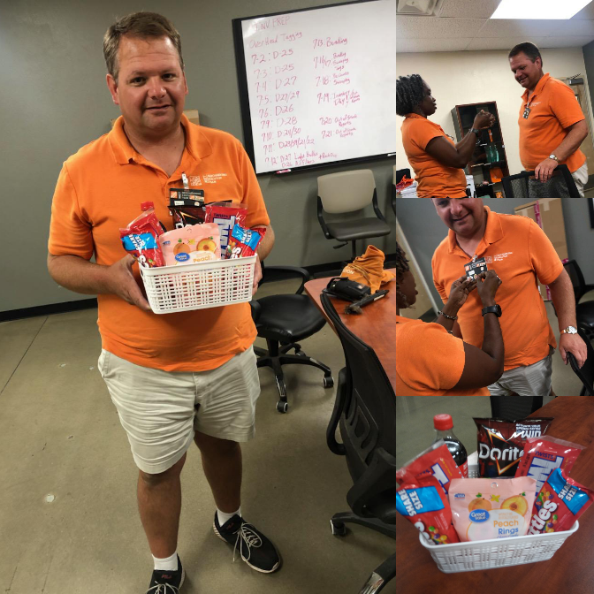 Reflections on the hill: Celebrating David 10 years with Home Depot. <a href="/BLambert1414/">BLamb</a> <a href="/PruittKevin/">Kevin Pruitt</a>