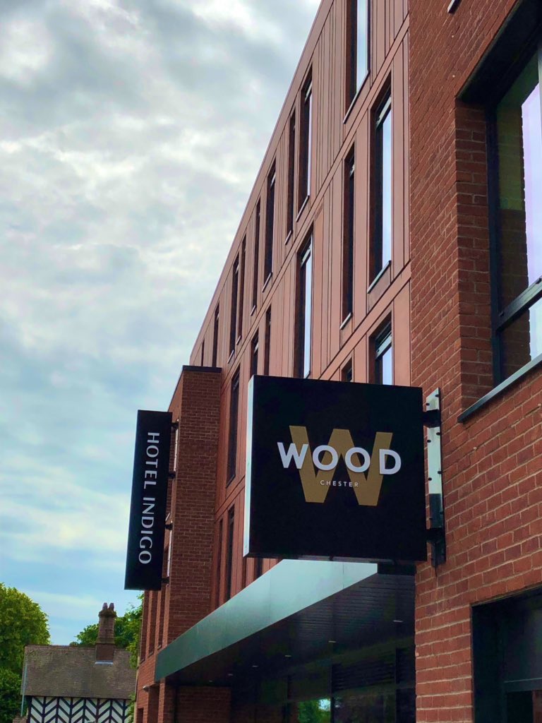 WoodChesterHI's tweet photo. We are so excited to announce that we are now officially open! 

To book your table, please get in touch on 01244 735 765 or visit our website! Link in bio. 

#officialopening #hotel #finedining #woodrestaurants #simonwood #masterchefuk #visitchester #cheshire #hotelindigo https://t.co/2xG2lxtFit