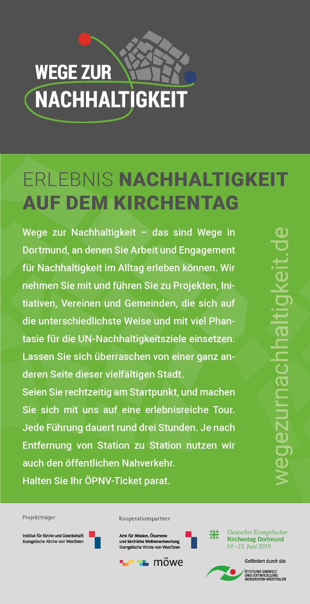 FairBleiben's tweet photo. Wir sind beim #Kirchentag2019 in #Dortmund auch mit dabei! Projekt: Wege zur Nachhaltigkeit @kirchentag_de #nachhaltigkeit  #dekt19 #wegezurnachhaltigkeit
https://t.co/XQeJdhid47 https://t.co/TQHnVDmIbf