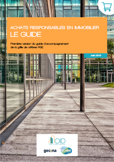 L'outil Achats responsables en immobilier est disponible sur notre site ! 53 métiers étudiés et 17 thématiques #RSE couvertes par une grille de critères > lnkd.in/gfZE3ig

Réalisé en partenariat avec <a href="/Gecina/">Gecina</a> <a href="/Icade_Officiel/">Icade</a>