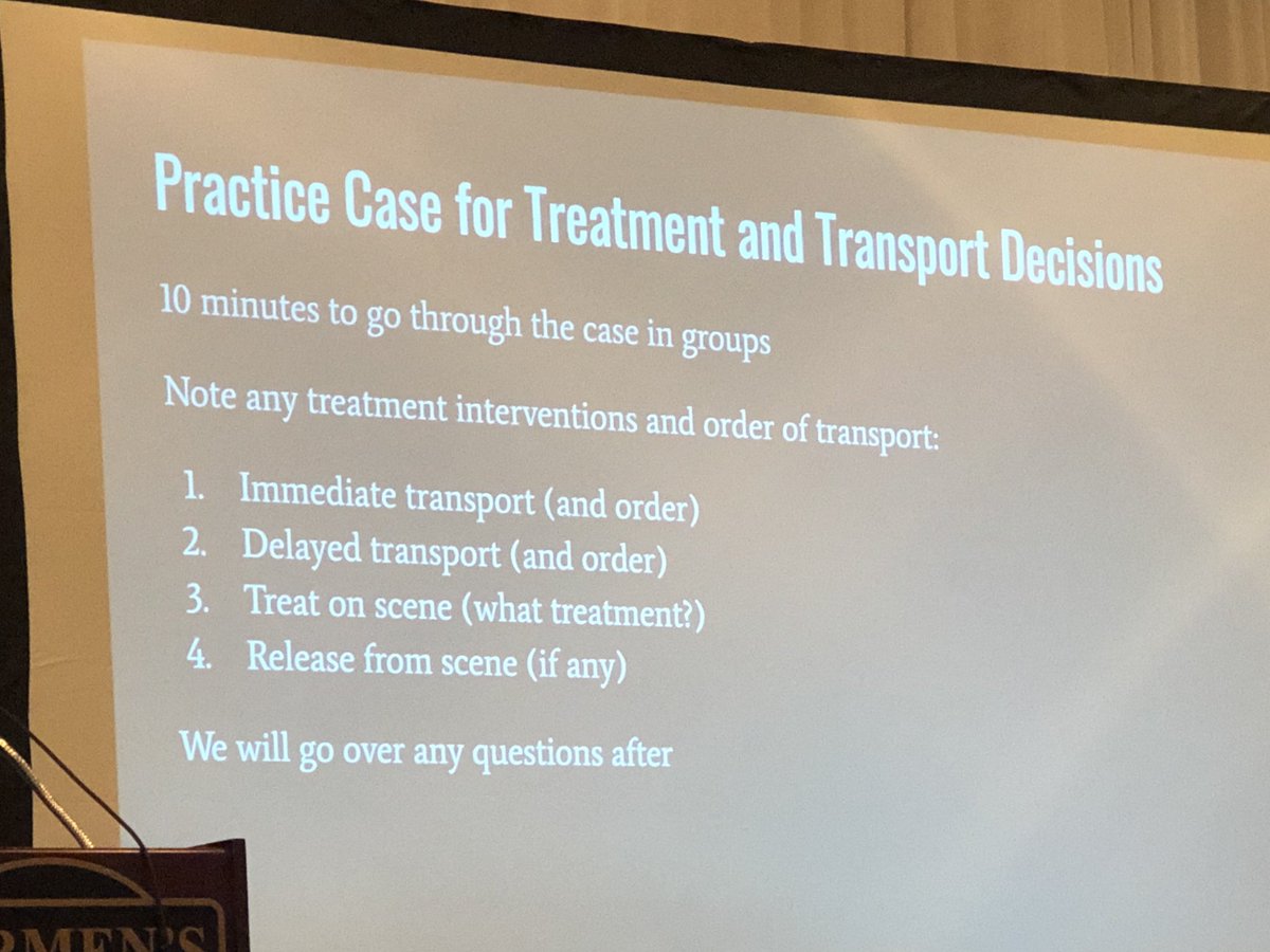 WelsfordM's tweet photo. First up @CPER_HHS #DocCME today is @cgheyd discussing #DisasterTriage cc: @MacEmerg https://t.co/dsXABF6CIM