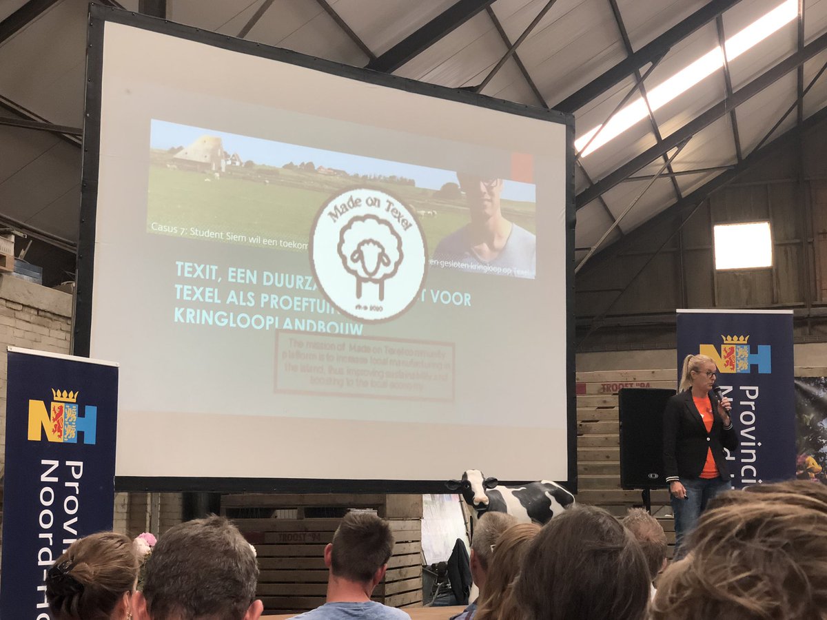 Boerenverstand's tweet photo. Vanmiddag haak ik aan bij de #hacketon @ProvincieNH #boerenbusinessinbalans om de case #kringlooplandbouw Texel verder te brengen. De oplossing: #texit ? https://t.co/xWjwAW7GkZ