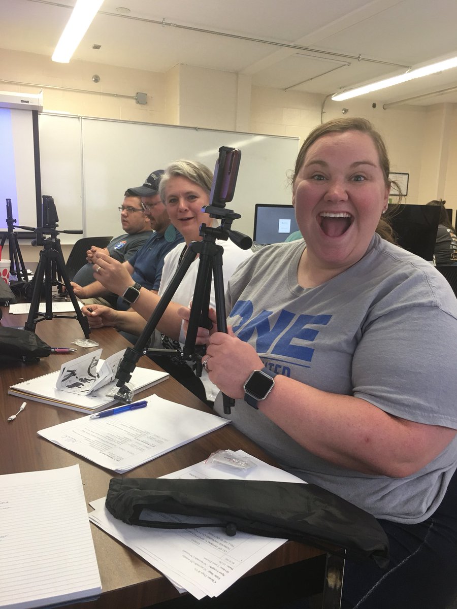 meadeffa's tweet photo. Learning about new technology to use in our classrooms while at UK! @MaHobbsAG @MEADECOUNTYHIGH https://t.co/h3iGw61bgb
