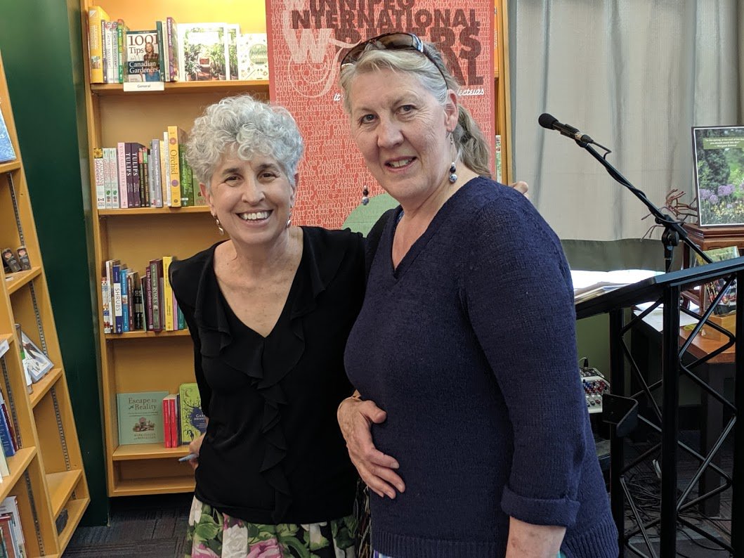 A big round of applause to @mcnallyrobinson, the Winnipeg International Writers Festival <a href="/WPGTHINAIR/">Plume Winnipeg (formerly WIWF)</a> , Joan Thomas, and everyone who attended the launch of @RheaTregebov's Rue des Rosiers last night. Over 70 people in attendance, what a tremendous success!