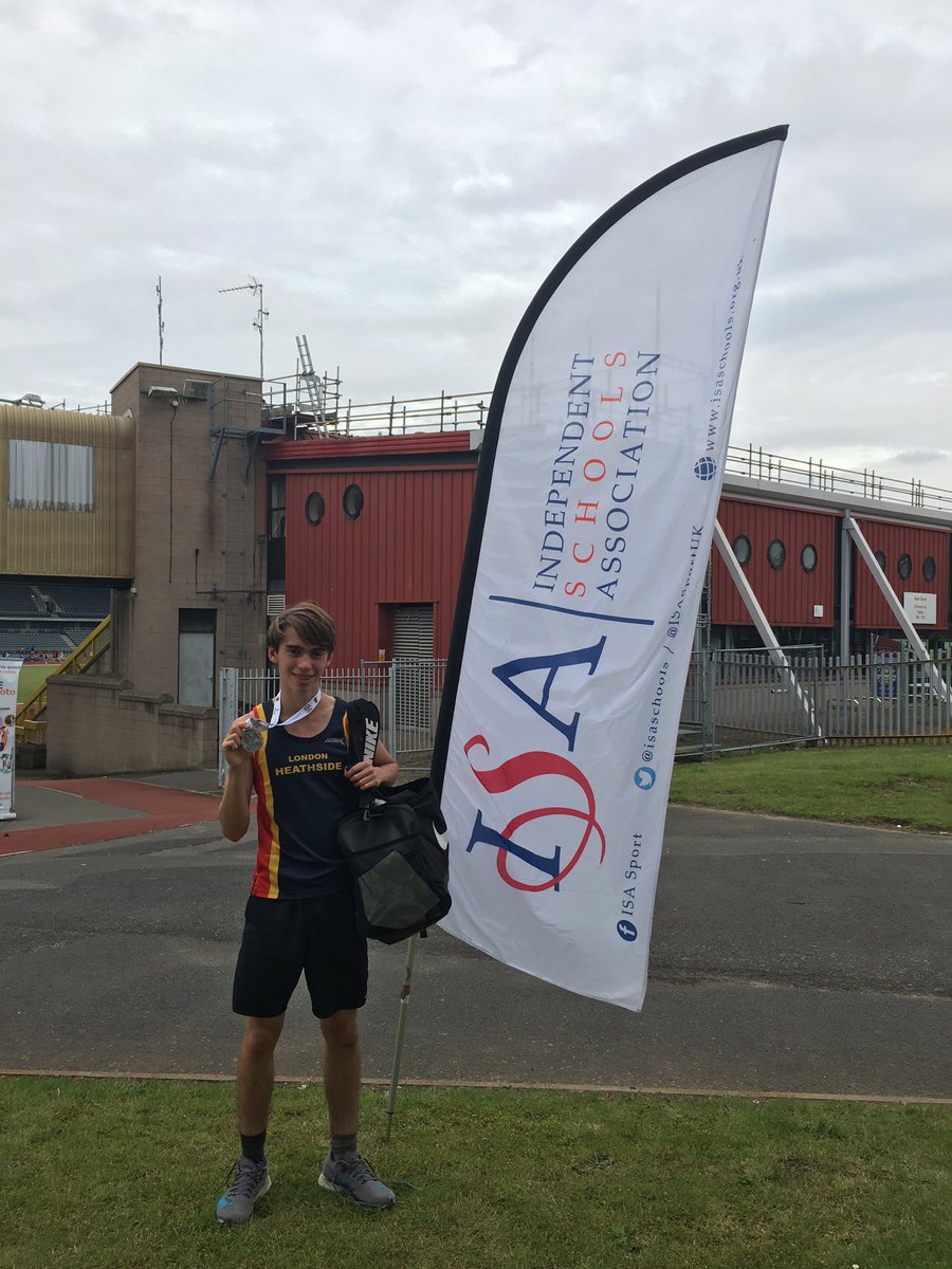 PPS_Sports's tweet photo. SILVER FOR SAM INGRAM!!!!  Sam put in a superb performance in the year 10/11 800m race at the ISA National Athletics Finals. @davidbradbury31 https://t.co/MGsV7gYOUE