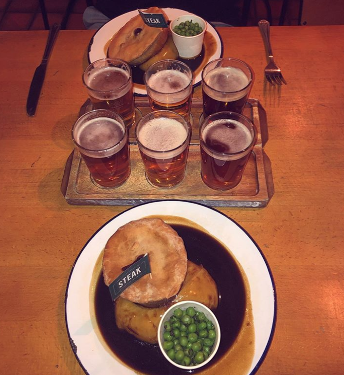 Who's coming for pie tonight? Grab a friend and enjoy two pie meals with all the trimmings for only £12. #pieloving photo credit: shannontaylor17