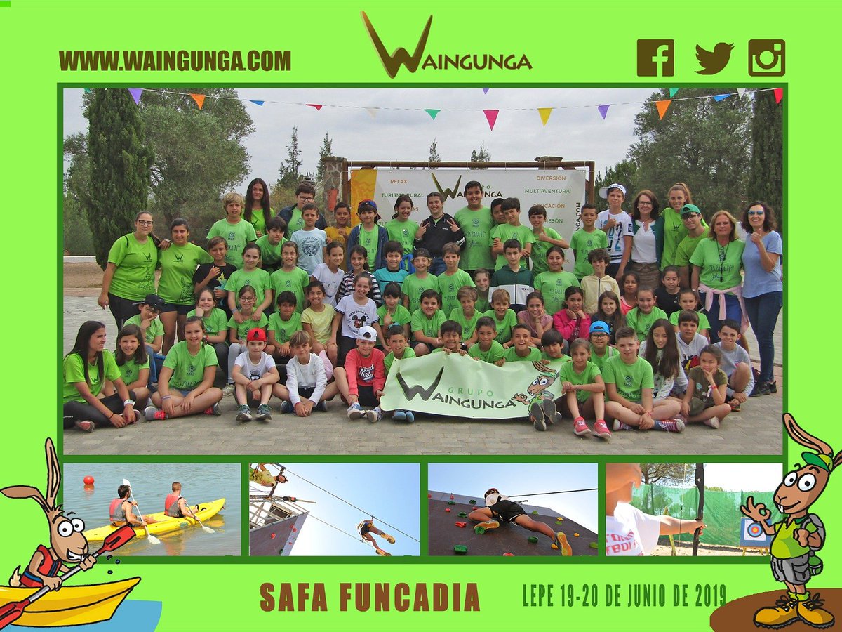 SafaFuncadia's tweet photo. 4° de primaria termina el ciclo con una excursión a Waigunga donde pasaremos dos días y una noche, los días 19 y 20 del presente mes #FinDeCursoEDUCSI #Funcadia #yoconsafa #SafaFuncadia https://t.co/qdaMQGigQC