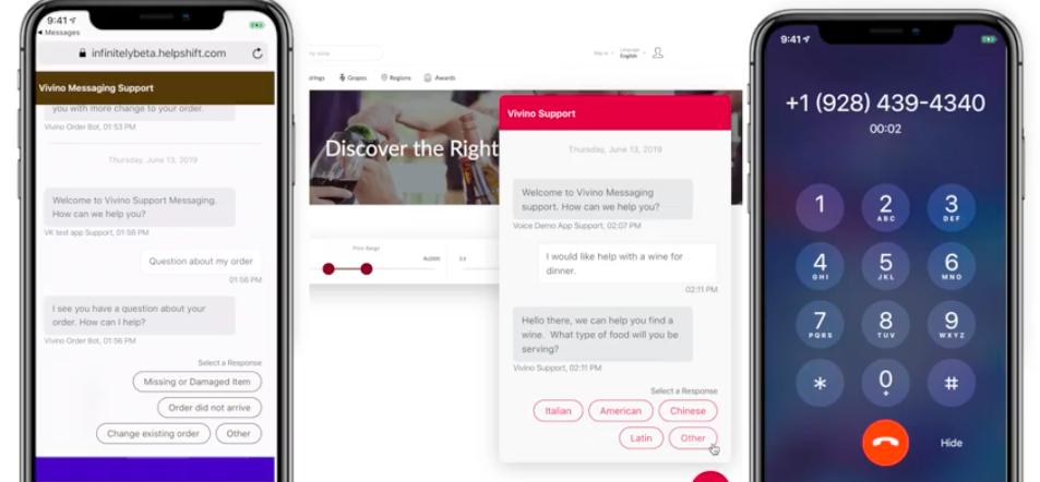 helpshift's tweet photo. Don't miss your chance to get an exclusive demo of our new #CustomerSupport platform right now on our live stream with our client @vivino and our Director of Product, Erik Ashbyโก๏ธ https://t.co/54mZFdM81w #HelpshiftLaunch https://t.co/zWF9ia7V4e