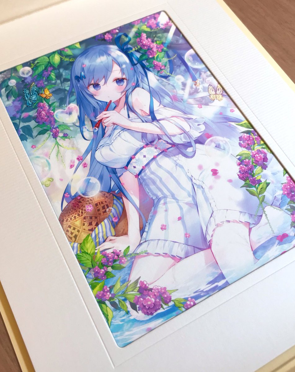 「絵守未來さんのとこのジークレー…めちゃくちゃ発色が綺麗でびっくりしました…!? 」|にもし🕊のイラスト