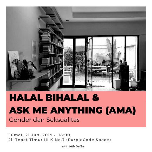 DnayNisaa's tweet photo. Kami percaya bahwa informasi yang tepat adalah kunci untuk berkembang dan bertumbuh dalam pengetahuan, kesadaran dan perspektif. AMA edisi pertama akan jadi ruang tanya2 terkait #pridemonth bulan Juni ini. #AMA #Purplecode https://t.co/z7WAfgS2MG