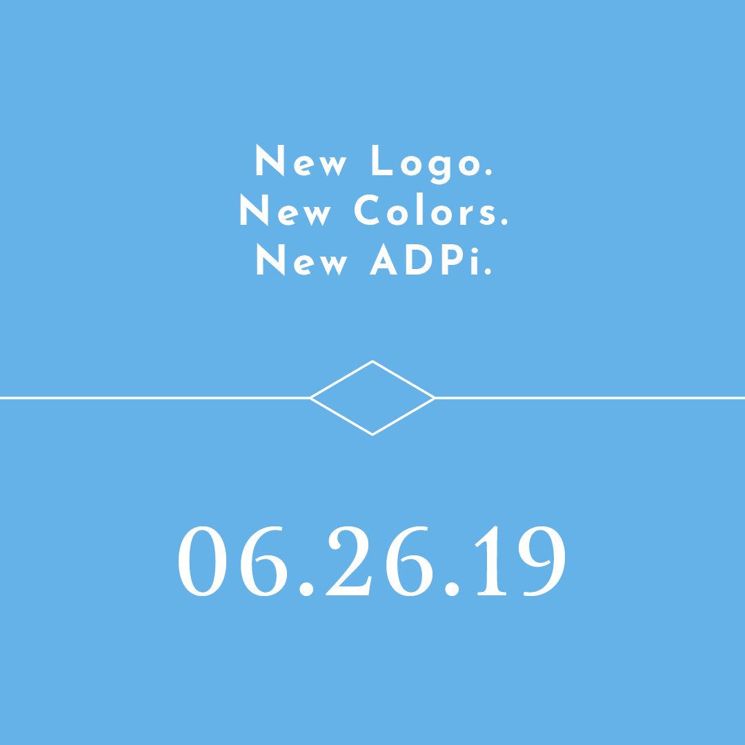 We’re. So. Ready. @AlphaDeltaPi 💙💙💙