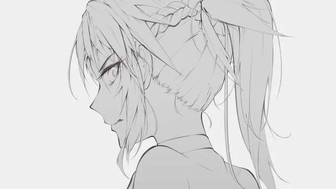 WIP, 
#art #sketch #digitalart #digitaldrawing #FGO 