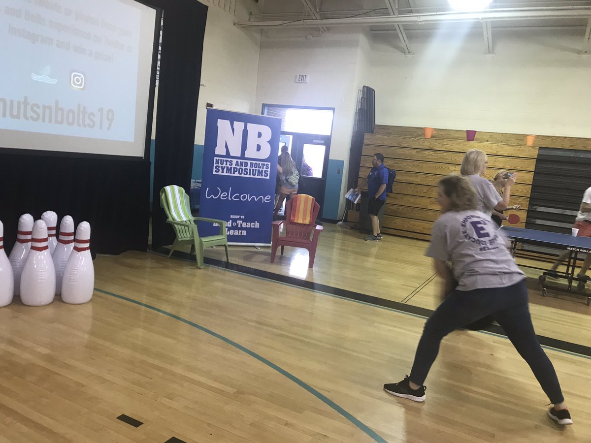 We are having a BLAST at Nuts and Bolts! <a href="/JBerckemeyer/">Jack Berckemeyer</a> so much fun already!