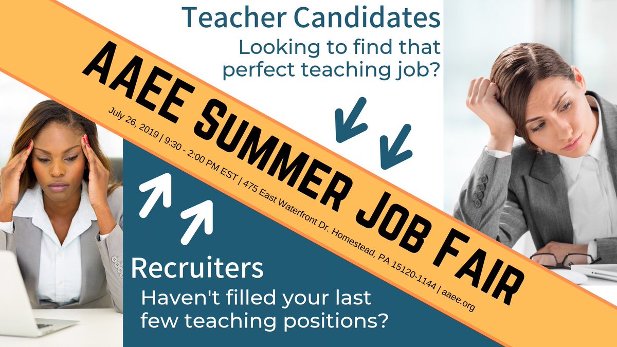 AAEE Employment in Education tweet media