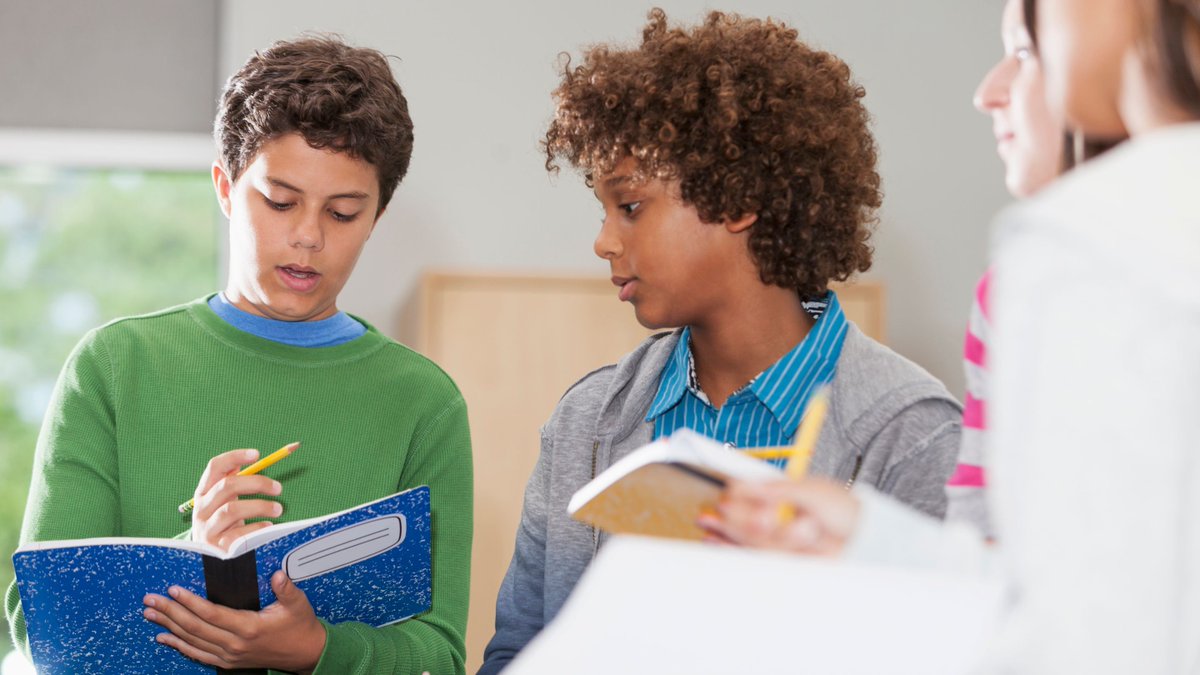 engage_learn's tweet photo. "There are many benefits to Test Talk: lowered anxiety, better energy in the room, better products, and great discussions." Have you tried #testtalk in your classroom? #k12 #teacherchat #LLCenters #iteachmath https://t.co/alcIZei6C9 https://t.co/PrY0FiGqgO