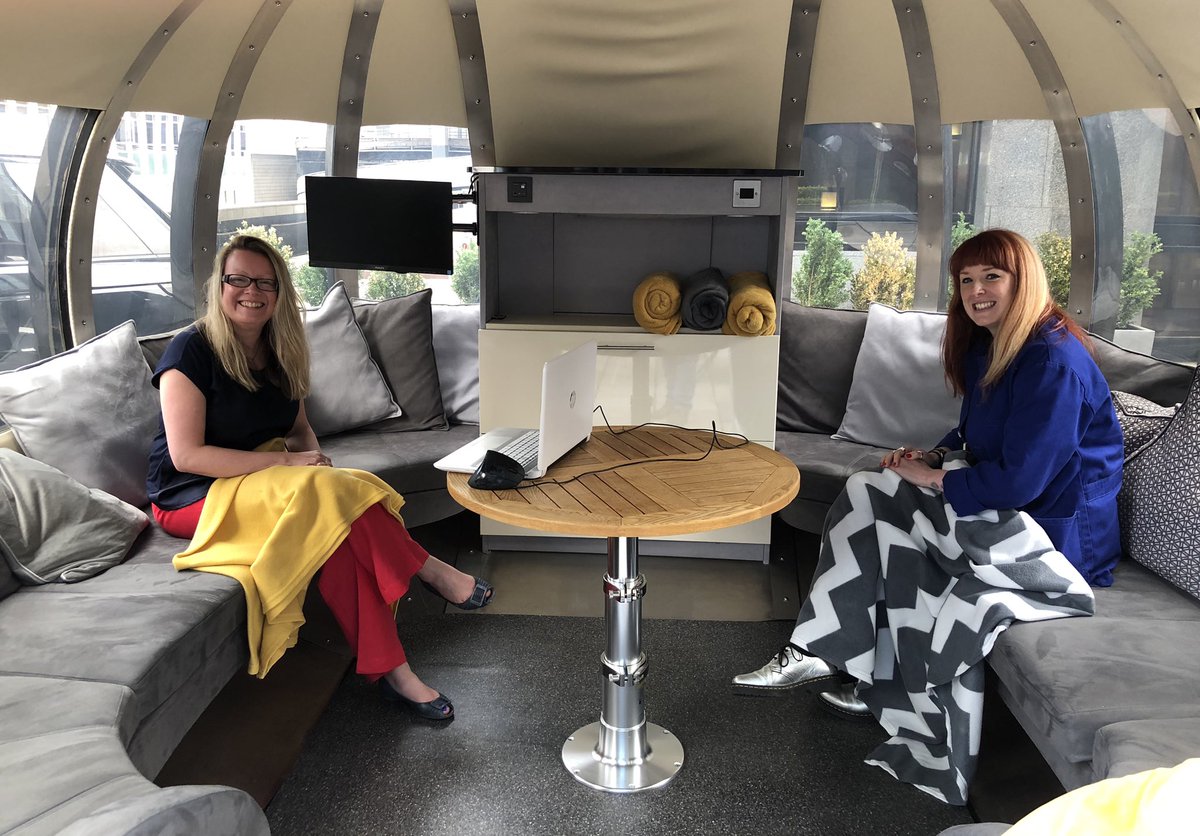 xl8_KLo's tweet photo. I can think of worse #officespaces to work fromπ #Neo in #MCR Pimped out Land Rover meeting room anyone? Or maybe a pod may suit you better? @Bruntwood_UK It beats other @NWTN_UK #coworking locations to date! π©πΌβπ» #translator #freelancelife #FreeWorkspaceWednesday https://t.co/5URRNSx81Y