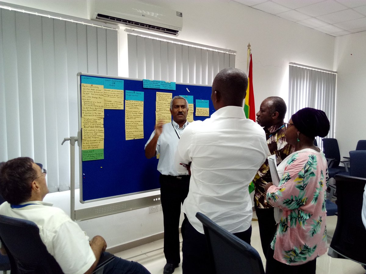 kristin_kol's tweet photo. Capacity development workshop at @FAOAfrica Today we are updating our #CapDev skills: needs assessment, dimensions, monitoring, more impact? Great discussions! https://t.co/HnfVYJvNTS Thanks @JustinChisenga https://t.co/PSrSClmNxN