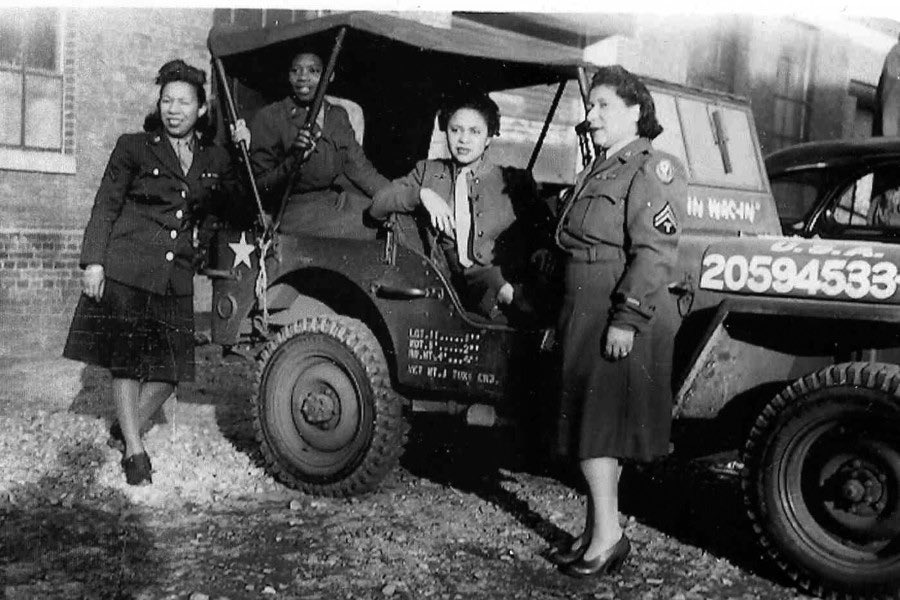 The 6888th Battalion was the largest all Black female military unit in World War 2.