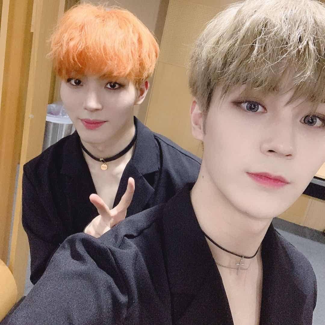 noir__int's tweet photo. [TRANS] 190619 Noir official Instagram update 

With 🍊 HOrange

#느와르 #NOIR #energeticidol #GodlyIdol #둠둠 #DoomDoom #남윤성 #유호연 #YUNSUNG #HOYEON #HOrange #OrangeOrange https://t.co/NFCFX1l42p
