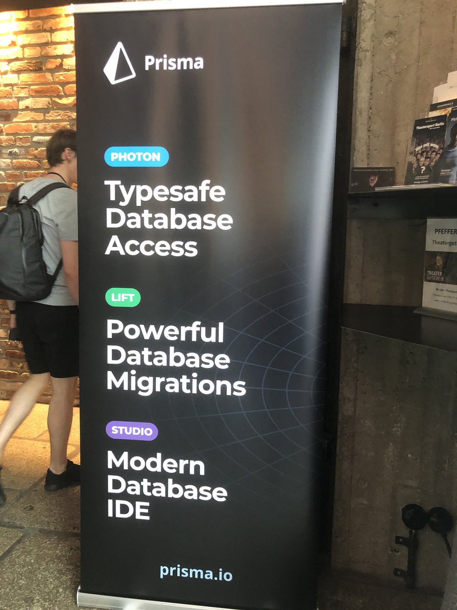 It’s always great to meet other fellow developers at conference #prismaday