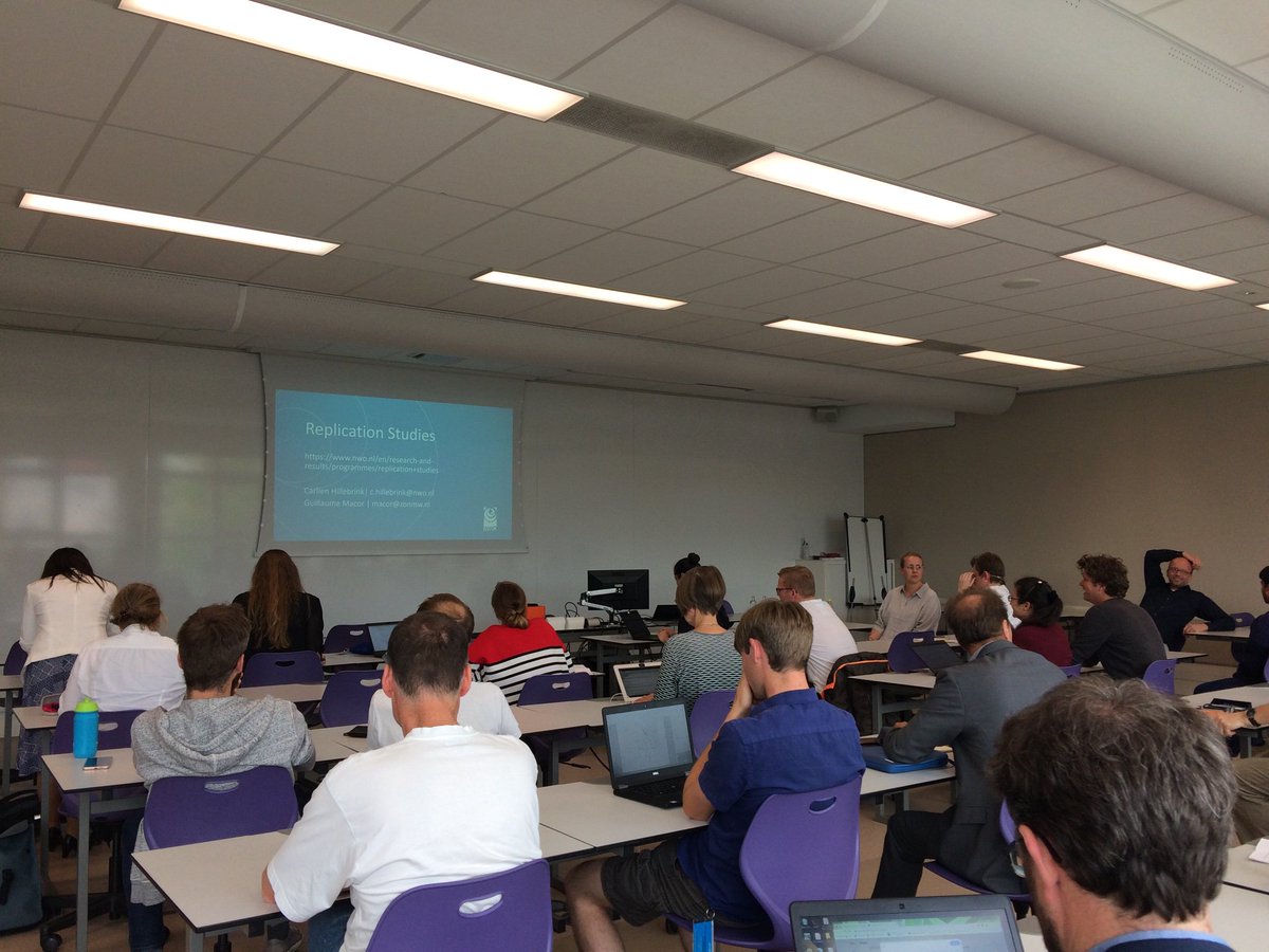 YaseminTurkyilm's tweet photo. About to start with full house @tudelft3mE @tudelft @tudelftlibrary @NWONieuws @4TUResearchData #researchreplication https://t.co/SA5OgYyhSv