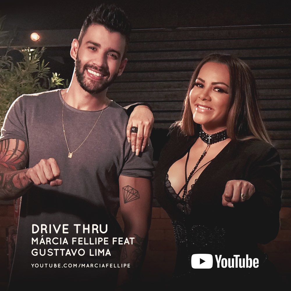 MarciaFellipe's tweet photo. Drive Thru já está disponível no Youtube a faixa pertence ao EP “Márcia Fellipe - Made in Studio 2” com participação de @gusttavolima #drivethru #madeinstudio #marciafellipe #gusttavolima #fenomenal https://t.co/ACtOcBlFDv