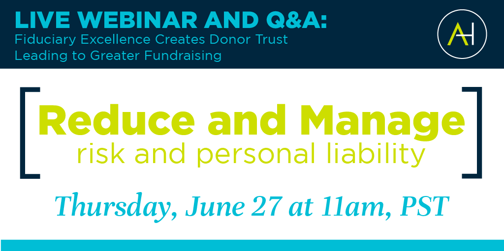 a_henriquesFC's tweet photo. Learn how you can reduce and manage risk and personal liability at our FREE webinar and Q&amp;A.  June 27th at 11am Pacific. Register: https://t.co/EQ1yKRa6d4 

Survey: https://t.co/lfNiV5d3Ij
#nonprofit #nonprofits #foundations #freewebinar #finance #fiduciary https://t.co/uGQudtF6fw
