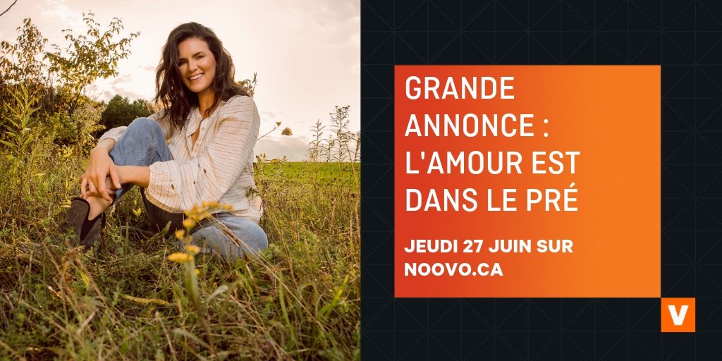 Rendez-vous le jeudi 27 juin sur Noovo.ca !
Selon vous, de quoi s'agit-il ? 💛🌾

#adlpre
