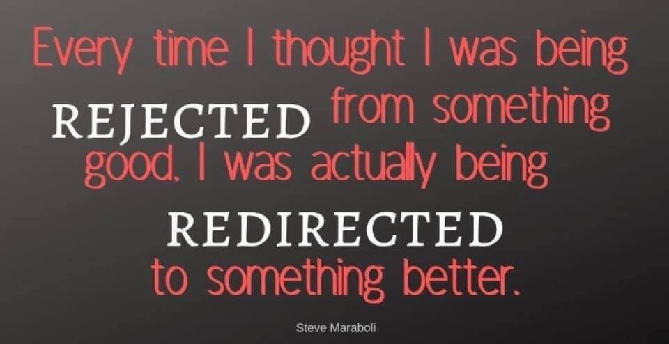 DayspringVision's tweet photo. This quote is such a good reminder to not dwell on the feeling of rejection; but to maintain a positive, open, and expectant outlook on better relationships and opportunities waiting to be pursued.
#rejection #redirect #maslowshierarchyofneeds #psychology #belonging https://t.co/ICMR46b68v