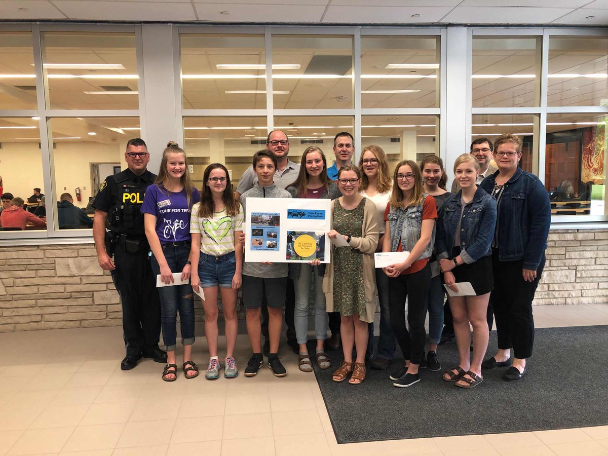 OPP_WR's tweet image. OPP Perth County and local partners wanted to send a message about preventing auto theft and these students delivered in a big way!Links to the videos below. Graphics below from the winning Logo team. ^dr
Grand Prize: youtube.com/watch?v=9Mwmrg…
Second Place: youtube.com/watch?v=2tN1IO…