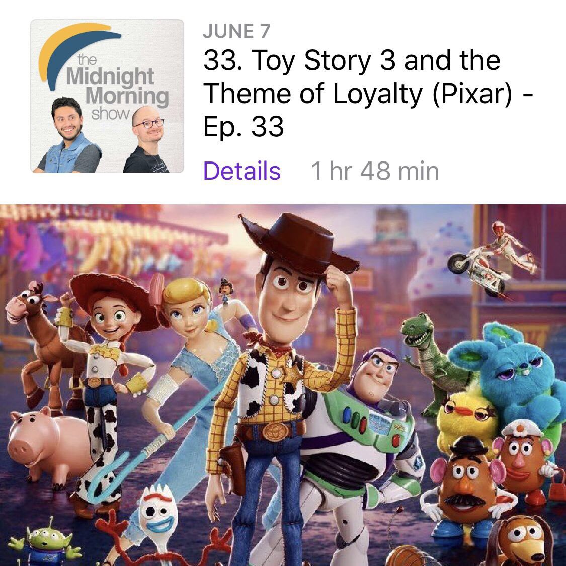 ShowMidnight's tweet photo. Before heading off to see Toy Story 4, catch up on the trilogy:
https://t.co/cwL0BCfMcn

#ToyStory4 #toinfinityandbeyond https://t.co/2nxuPAPL2H