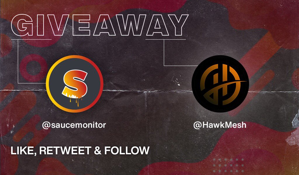 🏆48H GIVEAWAY🏆

➡️x3 FREE MONTHLY MEMBERSHIP IN <a href="/saucemonitor/">SauceMonitor</a>
➡️x1 FREE LIFETIME KEY <a href="/HawkMesh/">HAWK</a>

RULES:
•Follow <a href="/saucemonitor/">SauceMonitor</a> and <a href="/HawkMesh/">HAWK</a>
•Like &amp; Retweet this post
•Tag 1 Friend

🍀4 WINNERS, GOOD LUCK🍀