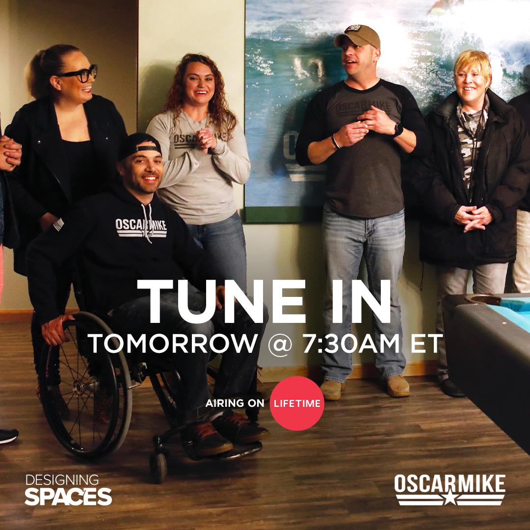 It's the final reveal of the <a href="/WeAreOscarMike/">Oscar Mike</a> renovation as we join forces with @ValueCityFurn, <a href="/AMD/">AMD</a>, <a href="/kenmore/">Kenmore</a>, <a href="/nexgrill_ind/">Nexgrill</a>, and <a href="/dumpstersdotcom/">Dumpsters.com</a>. From finishing touches to a few more surprises, it's an episode you won't want to miss—tomorrow on <a href="/lifetimetv/">Lifetime</a>.