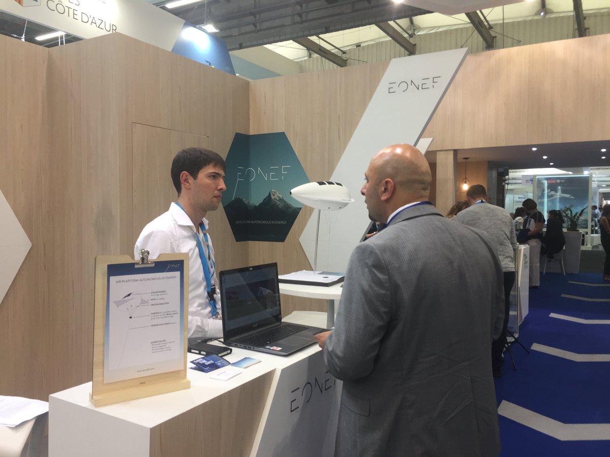 EONEF_aerostat's tweet photo. This Wednesday afternoon is dedicated to aerostats on the stand of the #Régionsud (Hall 4 - B66) of the @parisairshow. #EONEF will naturally be under the #spotlight and we will present our latest deployments and developments ;)
Come to see us at 17h30! https://t.co/z2sURlbake
