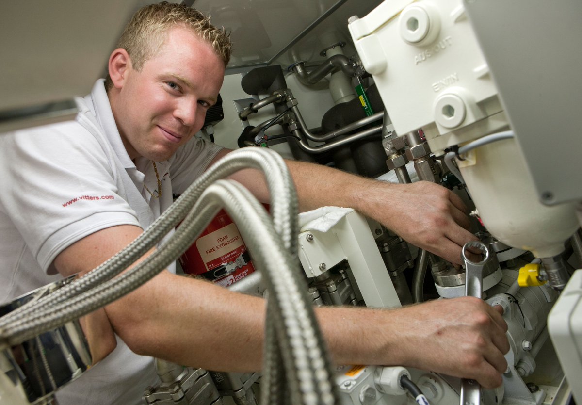 With the permanent base in Palma, Vitters Service aims to support yachts with continuous, periodic and incidental maintenance. We can instantly respond to service and maintenance demands from new-built Vitters yachts and refits as well as all other yachts in need of assistance.