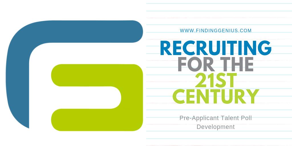 FindingGenius's tweet photo. Finding Genius: rethinking #Recruiting for the 21st Century #UnleashGenius https://t.co/suUQSchTuT