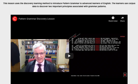 Patterns_UoB's tweet photo. So exciting to see Pattern Grammar teaching resources (for English language teachers to use with their learners) now available on https://t.co/qjDlh4AqCw alongside the online Grammar Patterns resource: https://t.co/eRPPTrALkC @Eng_Lang_UoB @EDACS_UoB @CCR_UoB https://t.co/ZwI9WaKN2V