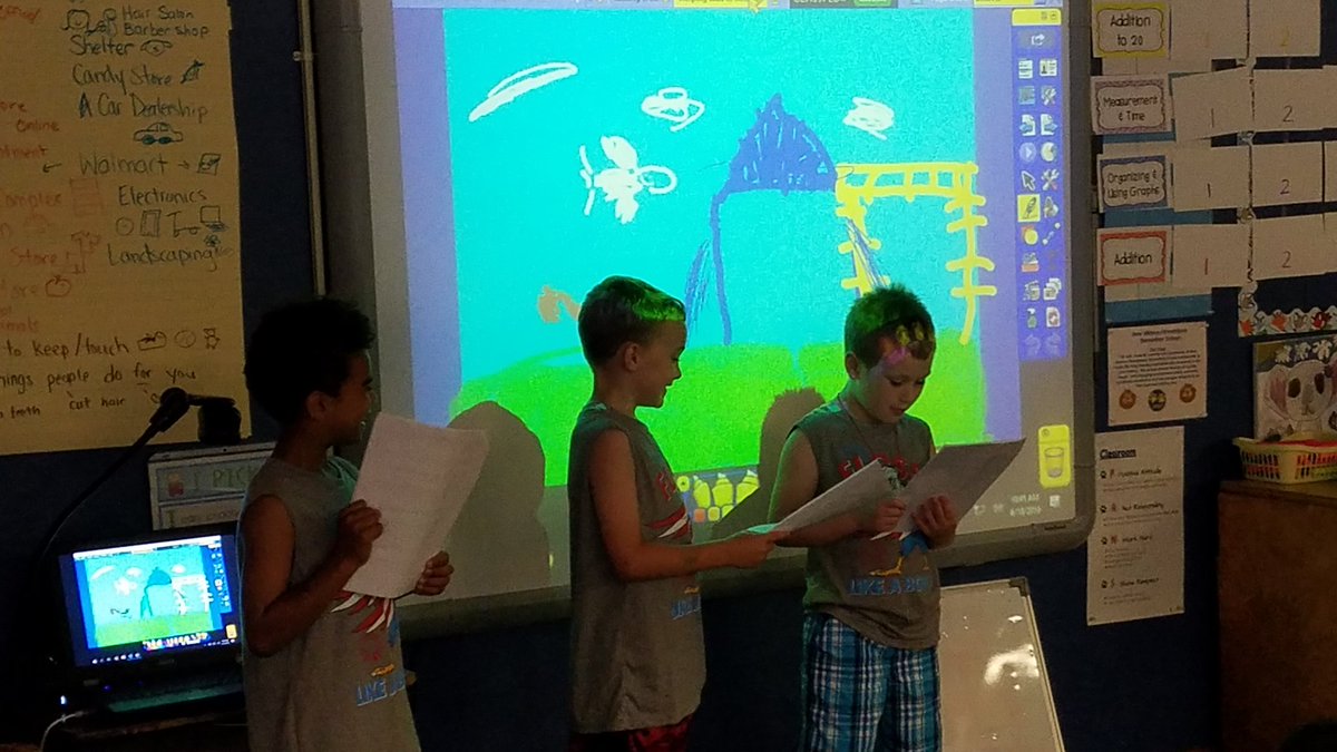 FCPSAulthouse's tweet photo. Readers theatre. They did such a great job! #nmwroars https://t.co/l3WiKGckB9
