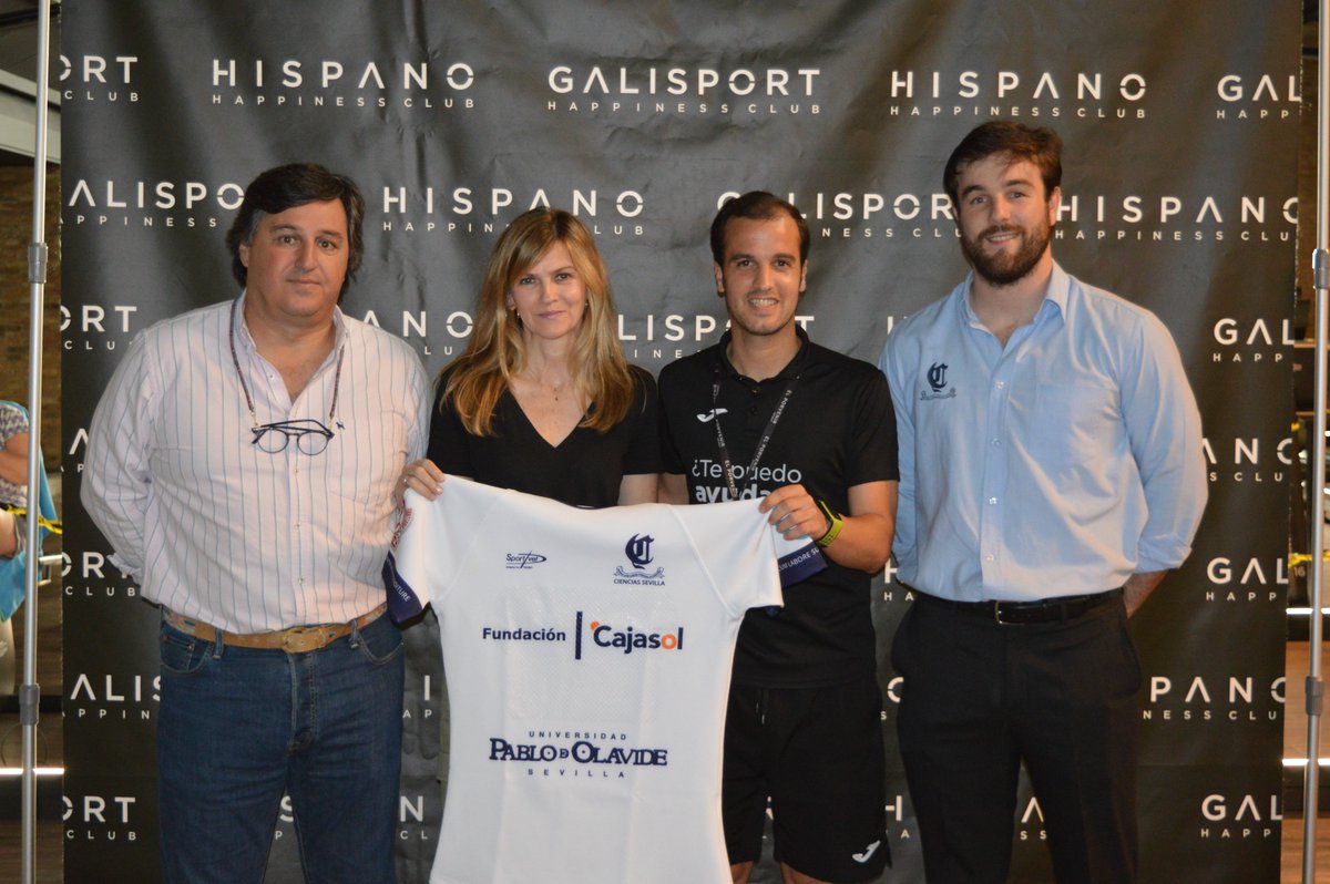 En Galisport nos sumamos a la celebración del <a href="/rugbyciencias/">Cajasol Real Ciencias Sevilla</a> por su ascenso esta temporada a la División de Honor.
Representantes del Club acudieron ayer a nuestras instalaciones para hacernos entrega de una camiseta con motivo de este ascenso. 
¡Enhorabuena!