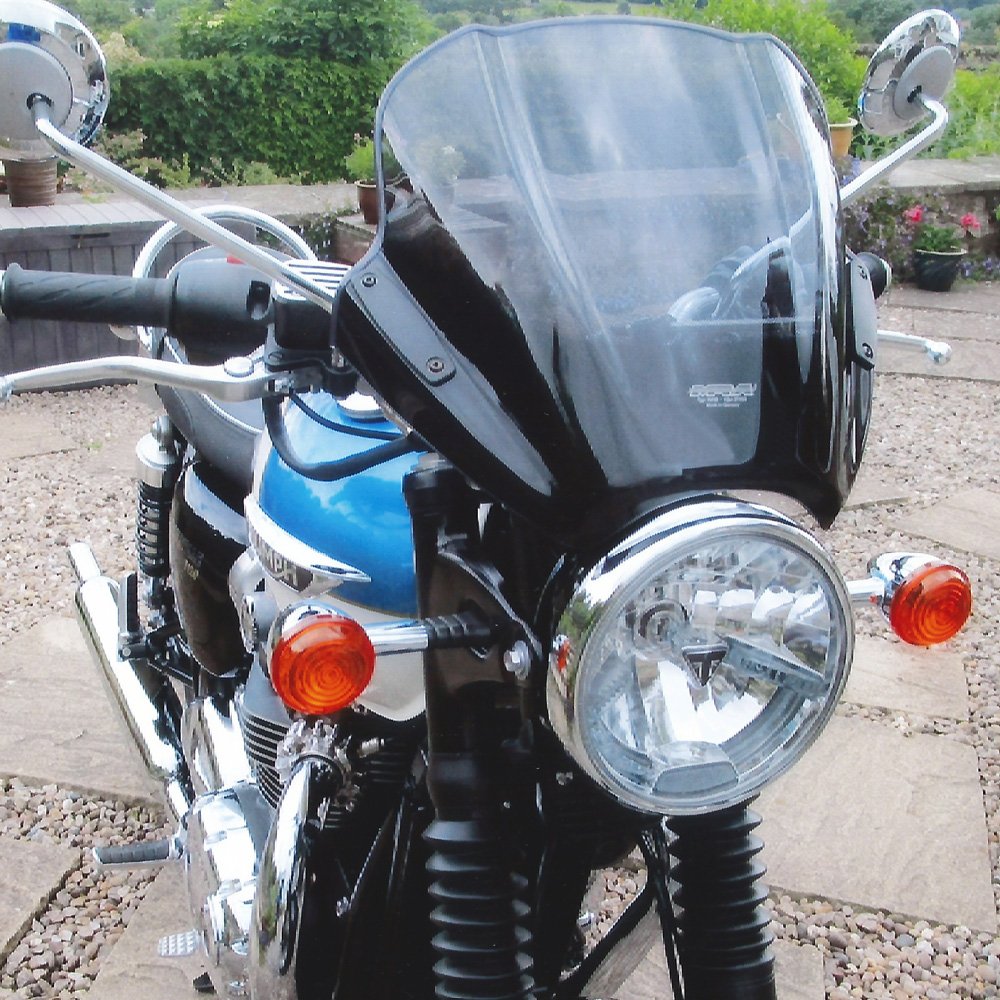 bikehps's tweet photo. Thanks to #BikeHPS customer Jerry S. for these photos of an MRA Speedscreen on his #TriumphBonnevilleT120
Fits most naked bikes, order yours now at https://t.co/md0a2CP3FR
#MRAScreens #MRAwindshields #MRAScreen #MRAKlement #BonnevilleT120 #T120Bonneville #TriumphT120 #Bonneville https://t.co/Hv5zDeiDDR